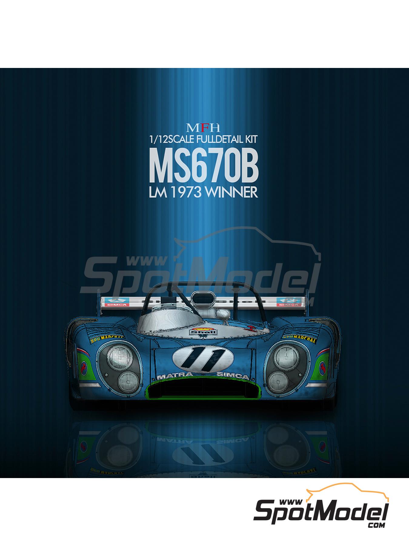 Model Factory Hiro K853: Car scale model kit 1/12 scale